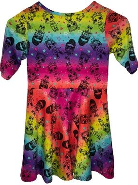 L.O.L. Surprise! Rainbow Multicolor Character Dress